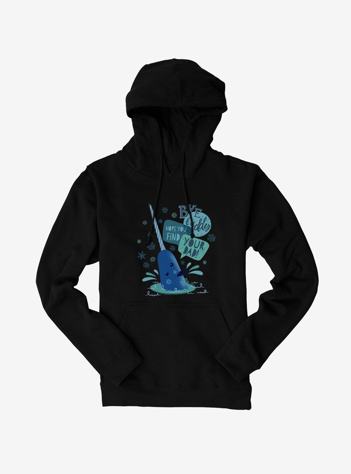 Elf Mr. Narwhal Bye Buddy Hoodie, , hi-res