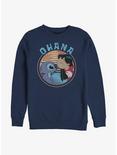 Disney Lilo & Stitch Ohana Sweatshirt, NAVY, hi-res