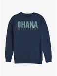 Disney Lilo & Stitch Ohana Bold Sweatshirt, NAVY, hi-res