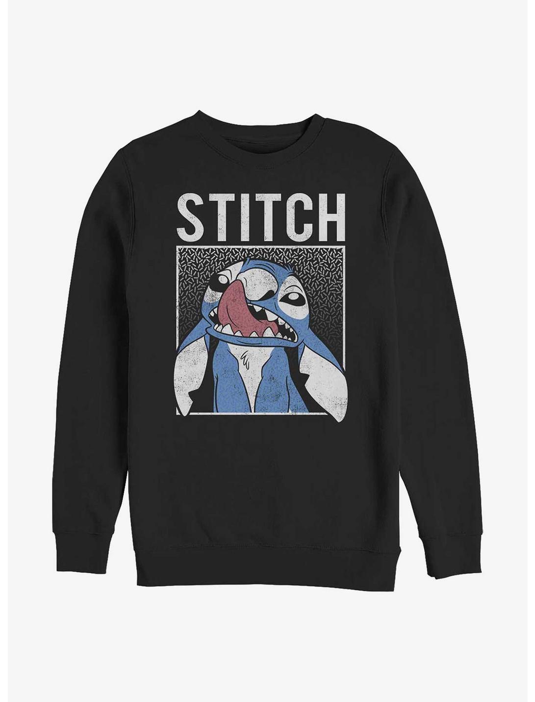 Disney Lilo & Stitch Savage Stitch Sweatshirt, BLACK, hi-res