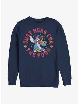 Disney Lilo & Stitch Pizza Sweatshirt, , hi-res