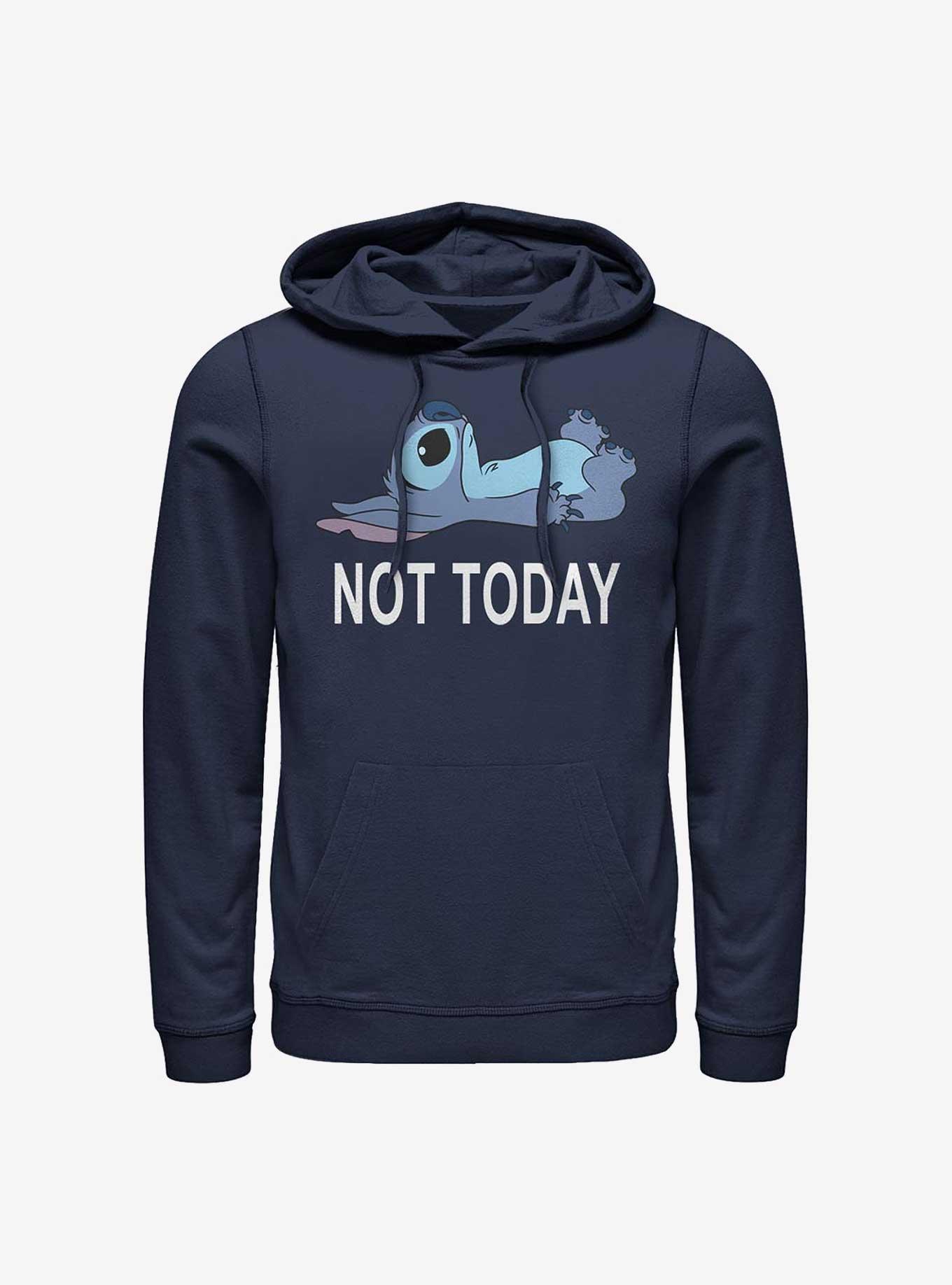 Disney Lilo & Stitch Not Today Hoodie, NAVY, hi-res