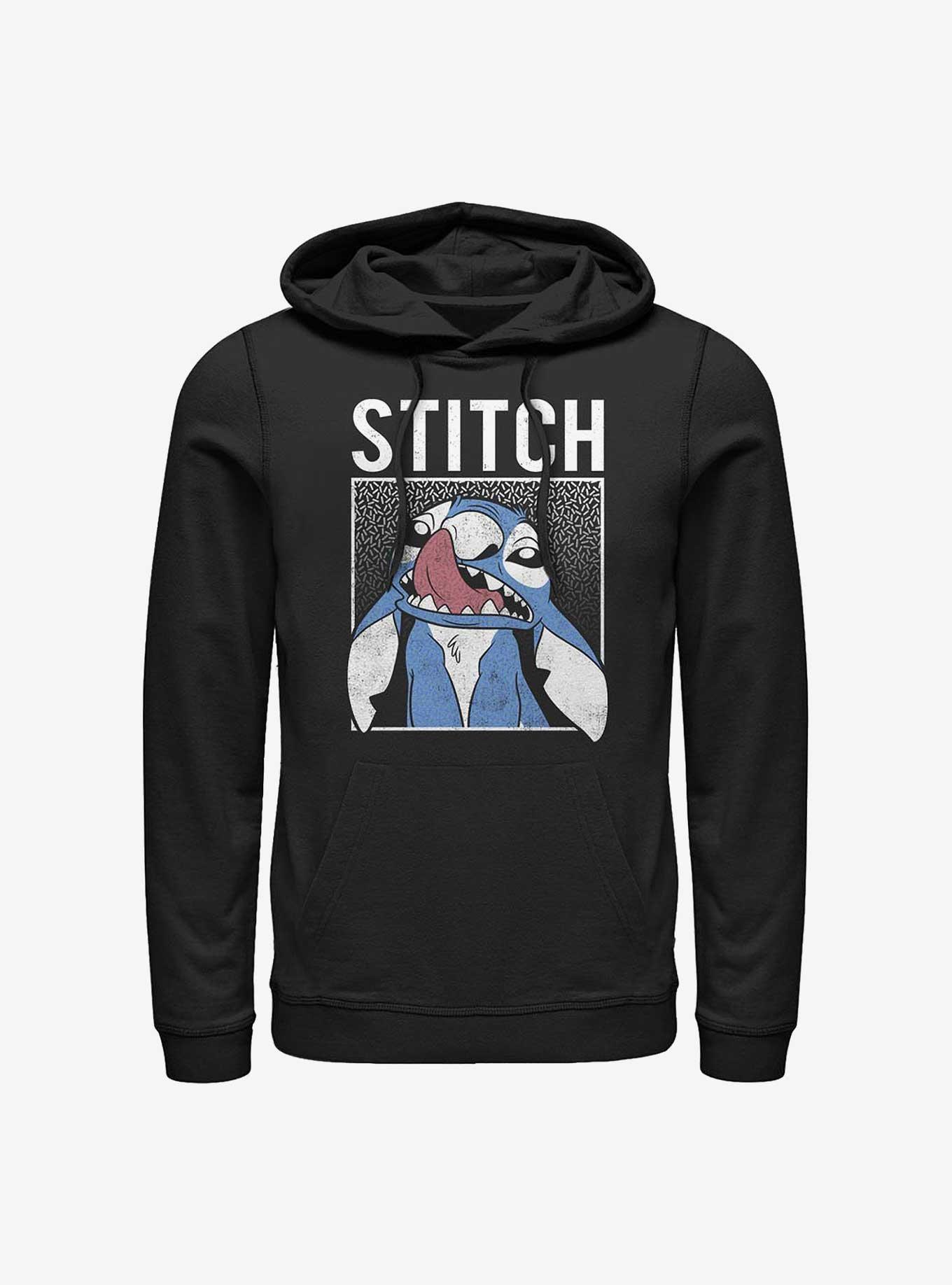 Disney Lilo & Stitch Savage Stitch Hoodie, BLACK, hi-res