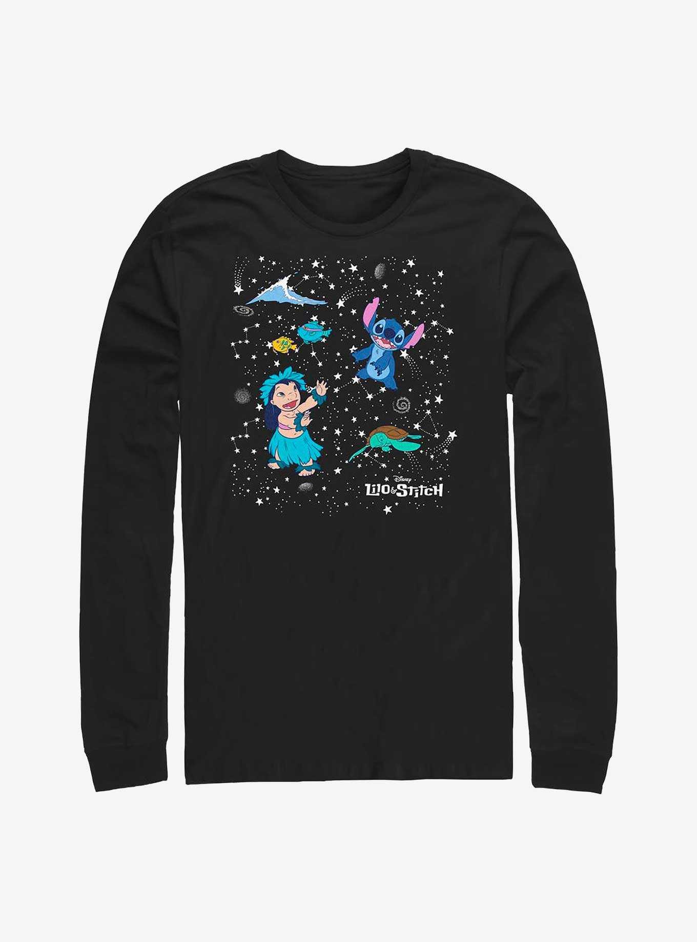 Disney Lilo & Stitch Constellations Long-Sleeve T-Shirt, , hi-res