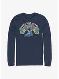 Disney Lilo & Stitch Kawaii Stitch Long-Sleeve T-Shirt, NAVY, hi-res