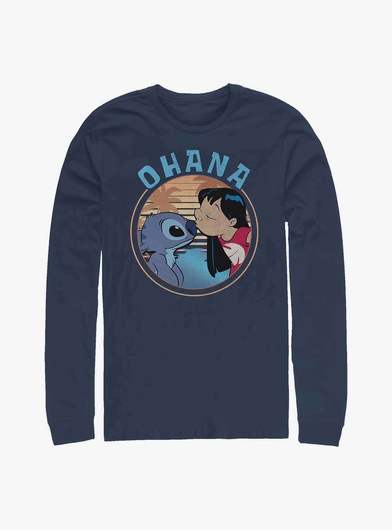 Disney Lilo & Stitch Ohana Long-Sleeve T-Shirt, , hi-res