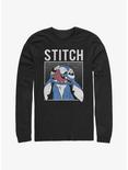 Disney Lilo & Stitch Savage Stitch Long-Sleeve T-Shirt, BLACK, hi-res