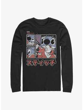 Disney Lilo & Stitch Kanji Long-Sleeve T-Shirt, , hi-res