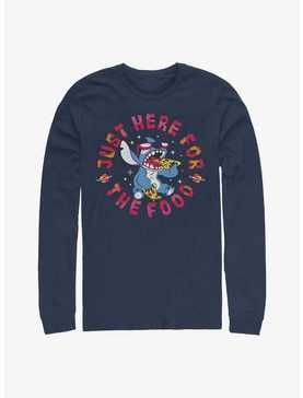 Disney Lilo & Stitch Pizza Long-Sleeve T-Shirt, , hi-res