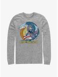 Disney Lilo & Stitch Surf Long-Sleeve T-Shirt, ATH HTR, hi-res