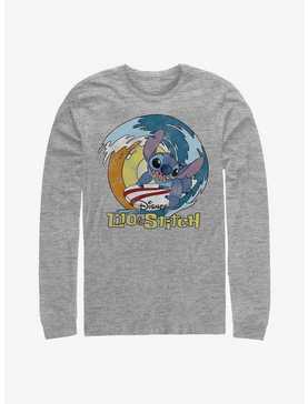 Disney Lilo & Stitch Surf Long-Sleeve T-Shirt, , hi-res
