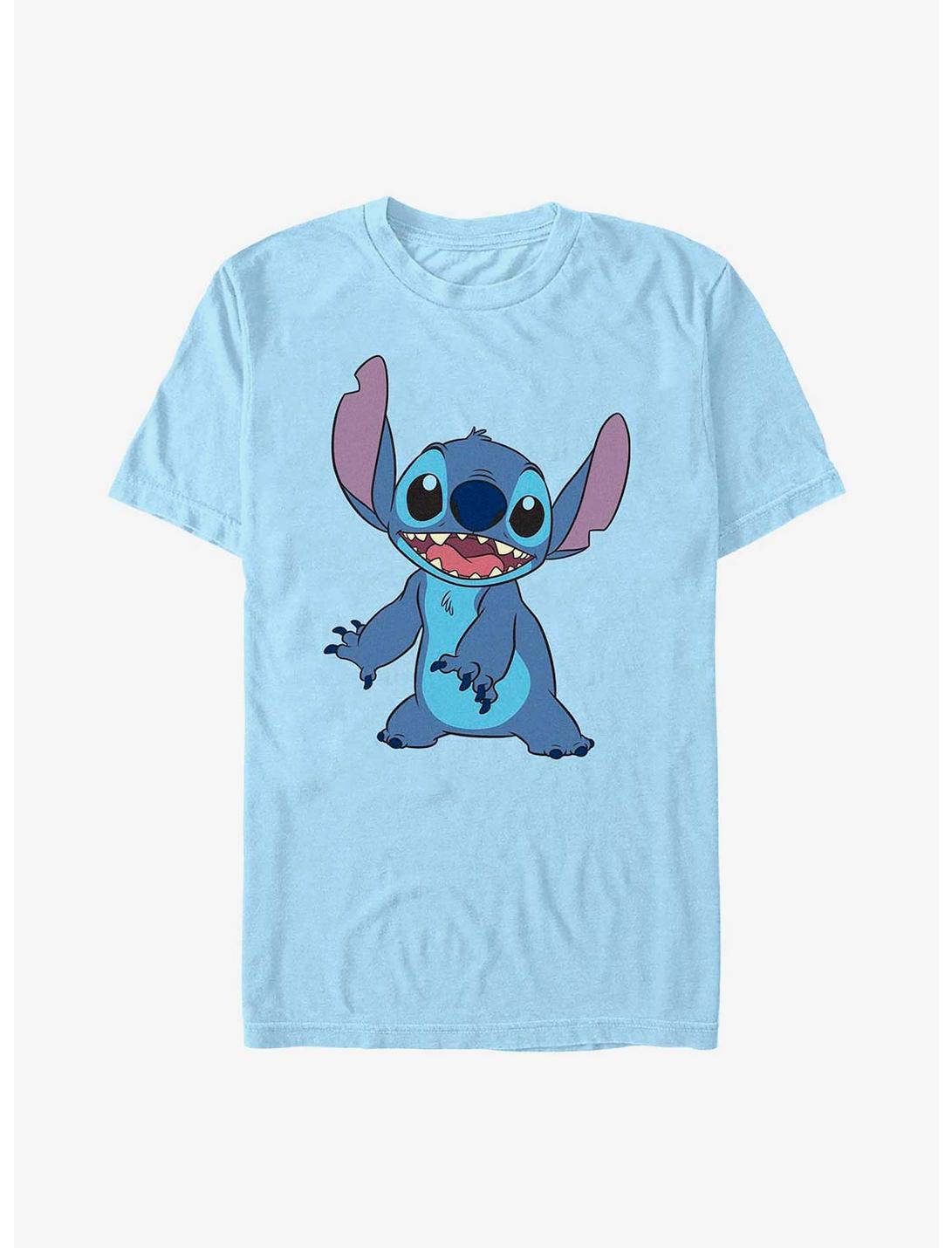 Disney Lilo & Stitch Basic Stitch T-Shirt, LT BLUE, hi-res