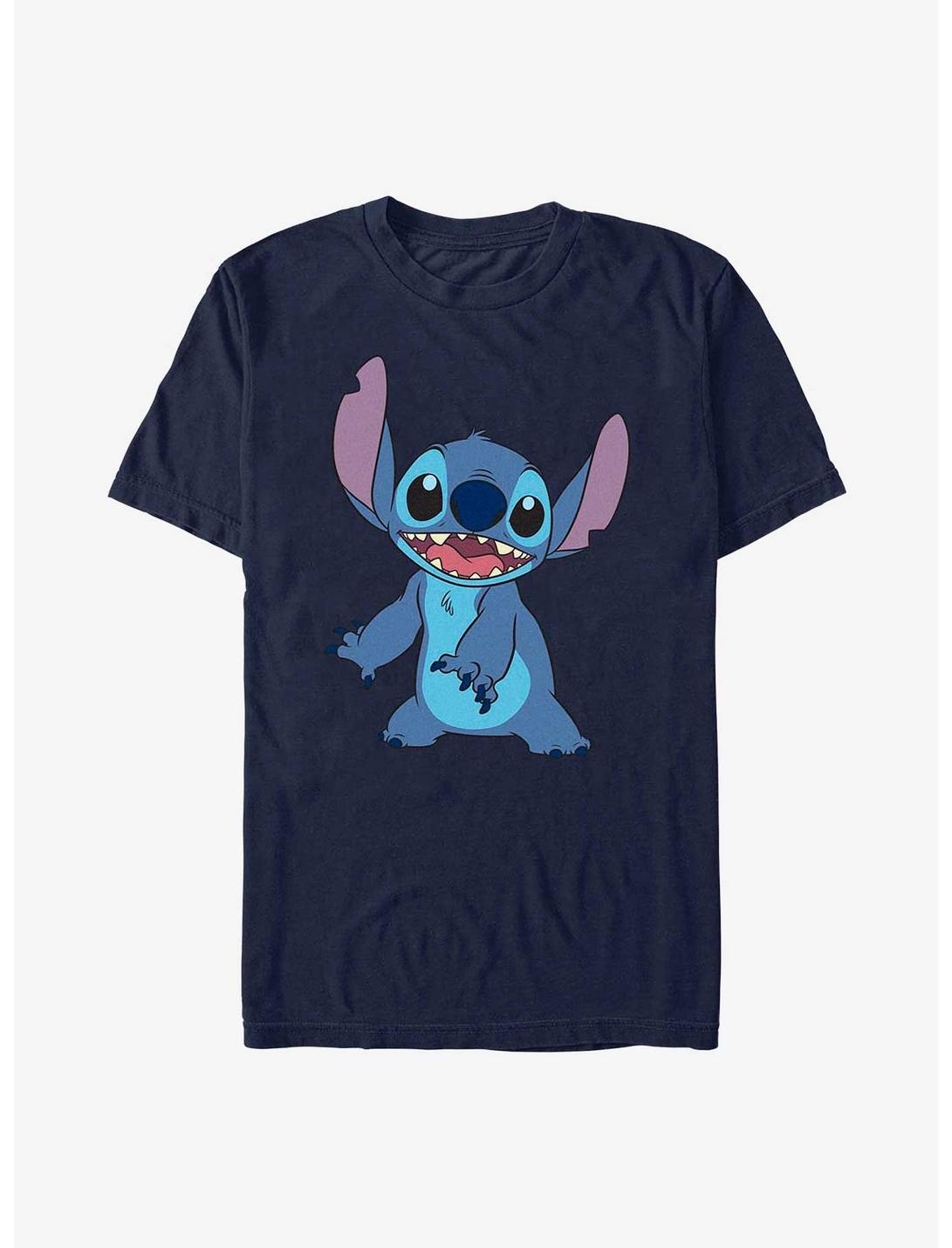 Disney Lilo & Stitch Basic Stitch T-Shirt, NAVY, hi-res