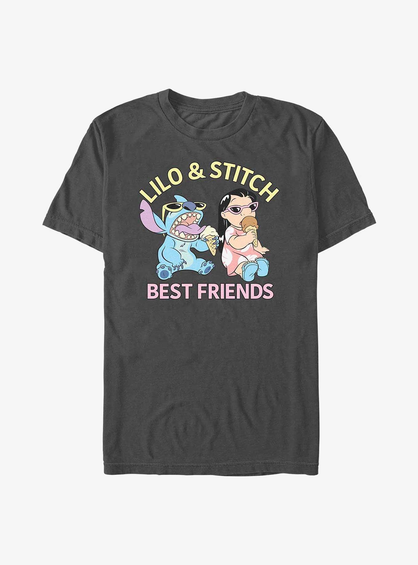 Disney Lilo & Stitch Best Friends T-Shirt, CHARCOAL, hi-res