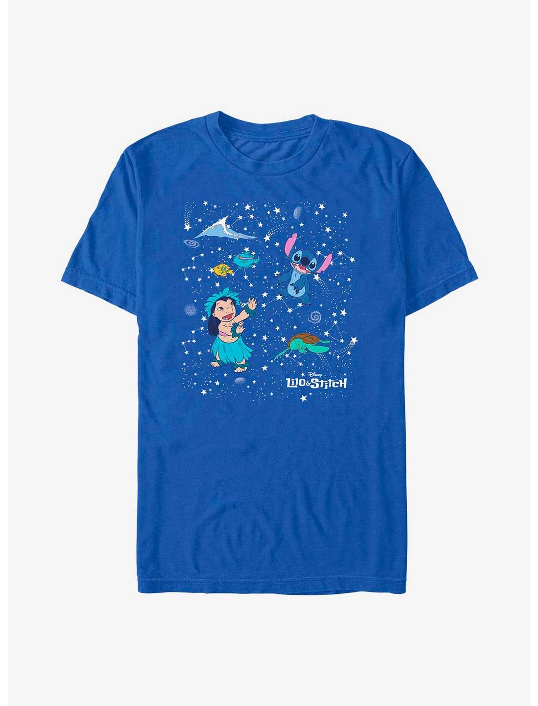 Disney Lilo & Stitch Constellations T-Shirt, ROYAL, hi-res