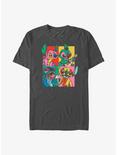 Disney Lilo & Stitch Grunge Stitch T-Shirt, CHARCOAL, hi-res