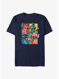 Disney Lilo & Stitch Grunge Stitch T-Shirt, NAVY, hi-res
