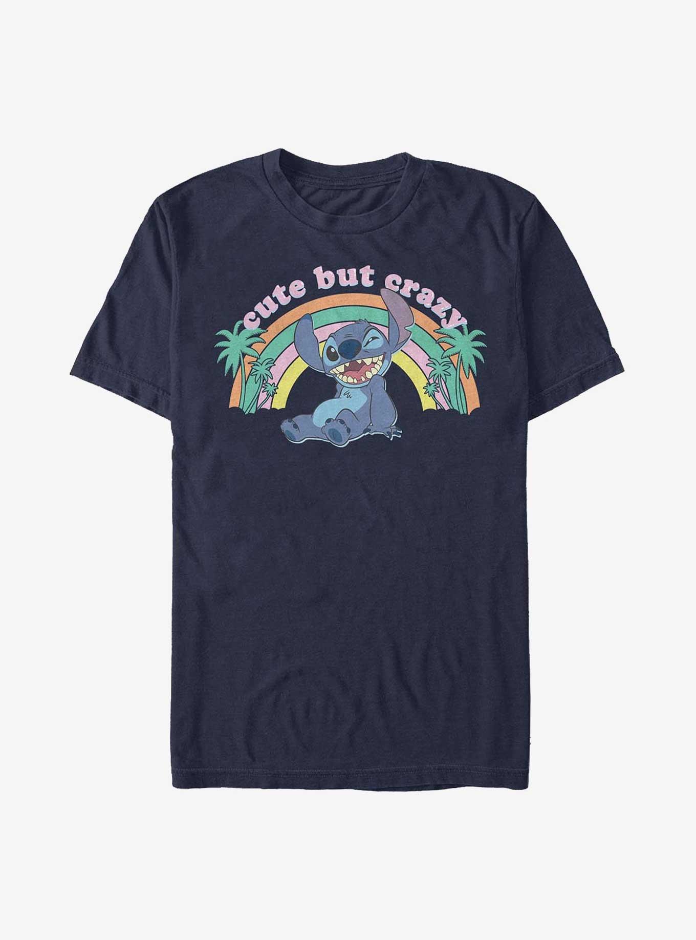 Disney Lilo & Stitch Kawaii Stitch T-Shirt, NAVY, hi-res