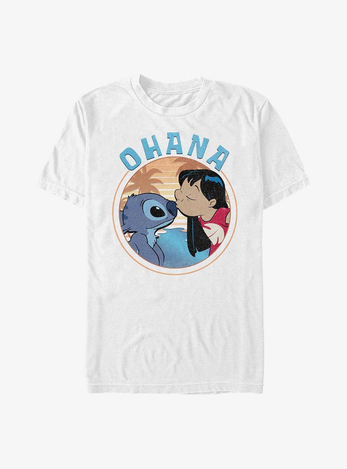 Disney Lilo & Stitch Ohana T-Shirt - WHITE | BoxLunch