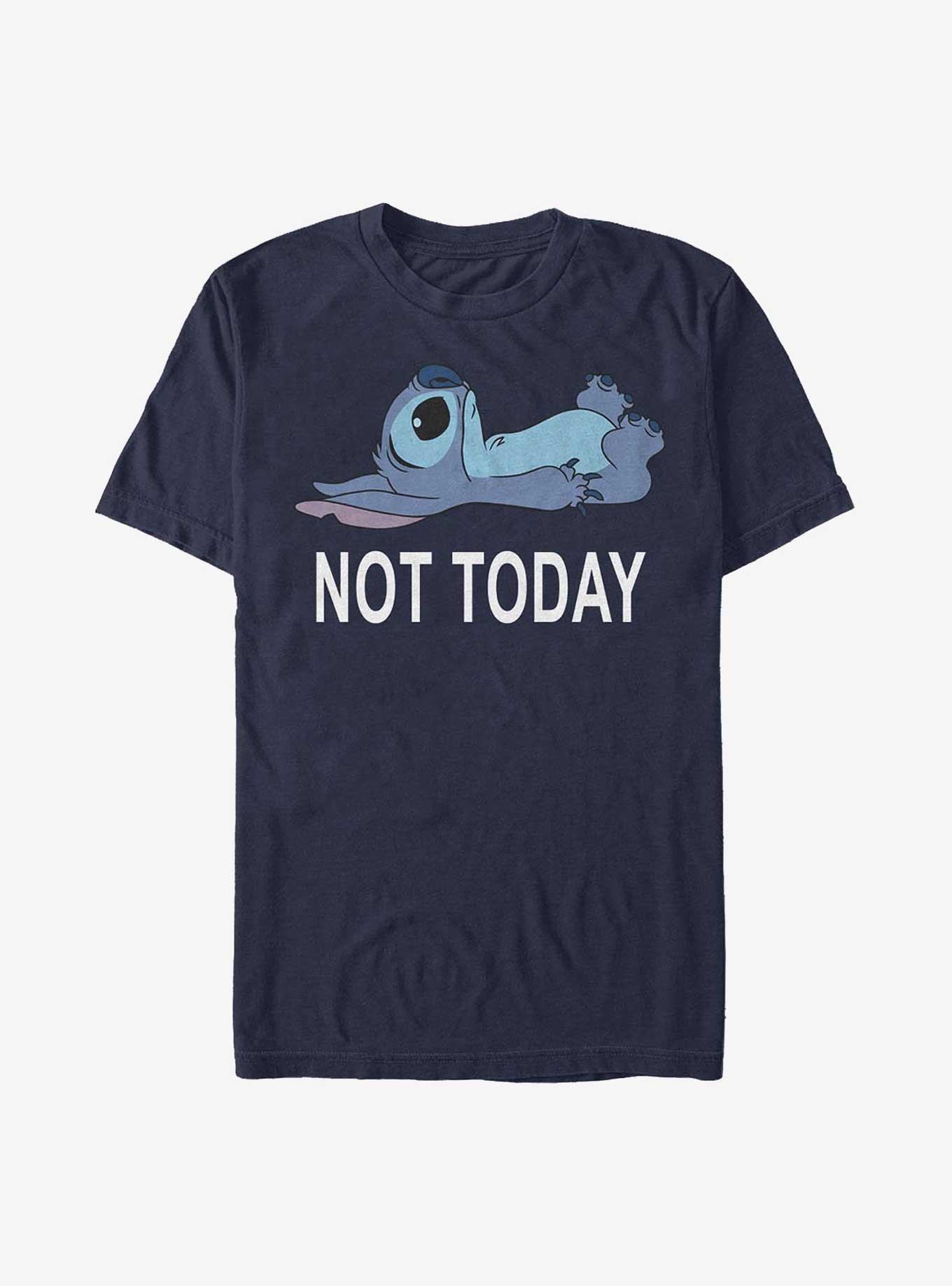 Disney Lilo & Stitch Not Today T-Shirt, NAVY, hi-res