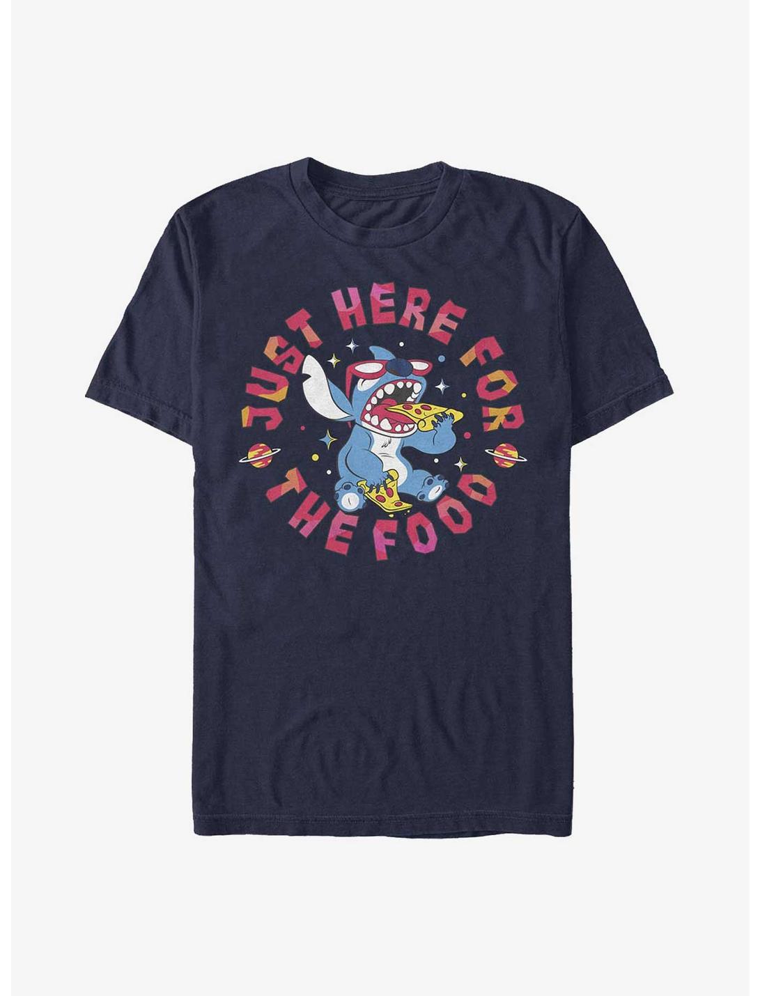 Disney Lilo & Stitch Pizza T-Shirt, NAVY, hi-res