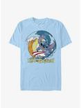 Disney Lilo & Stitch Surf T-Shirt, LT BLUE, hi-res