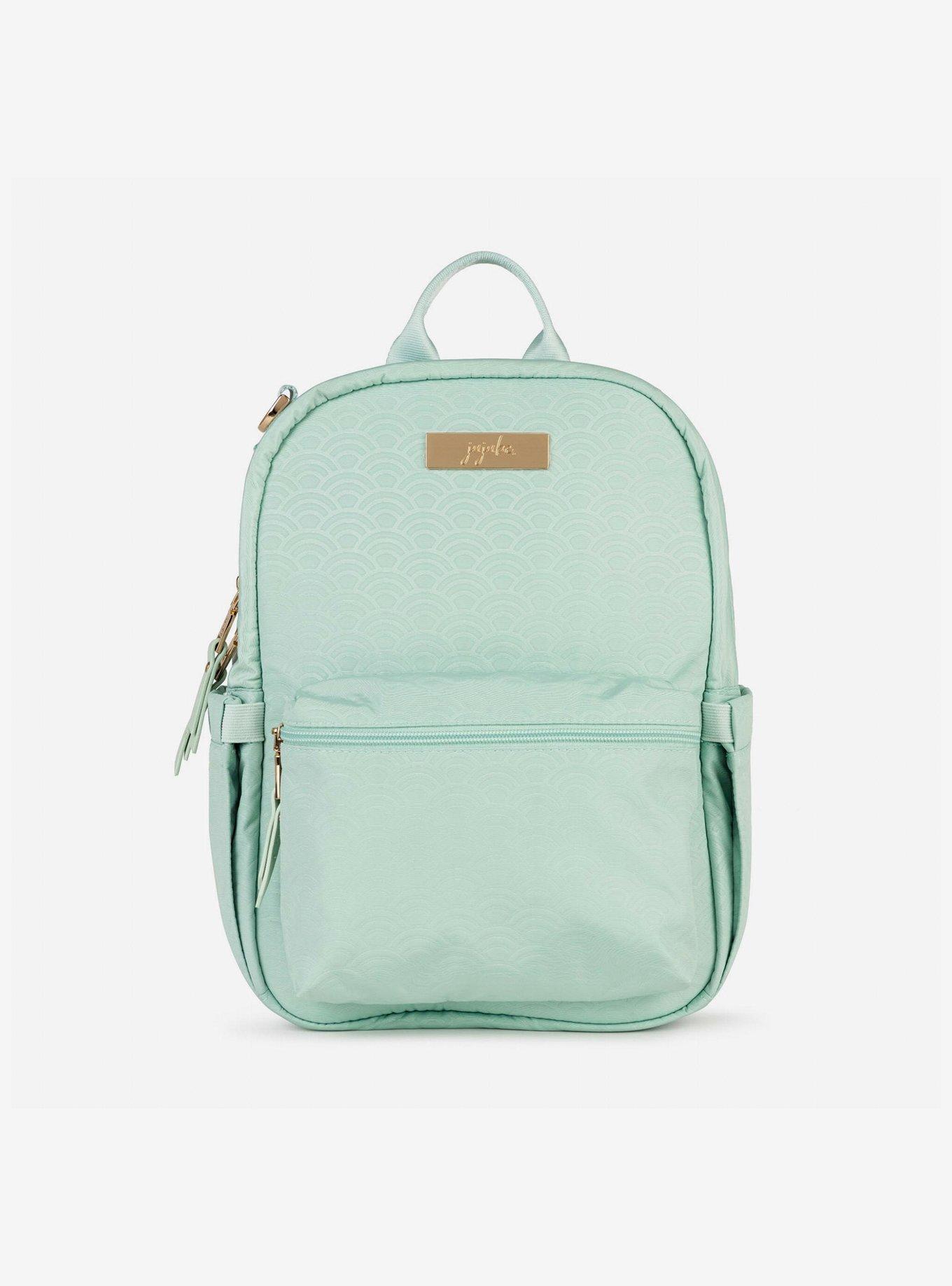 JuJuBe Embossed Stay Salty Seafoam Midi Backpack Deluxe, , hi-res