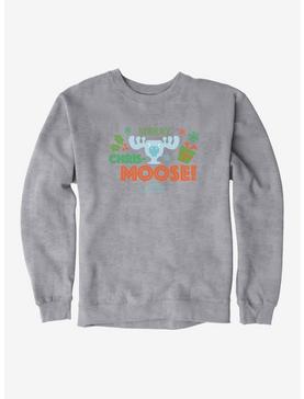 Christmas Vacation Christmoose Sweatshirt, HEATHER GREY, hi-res