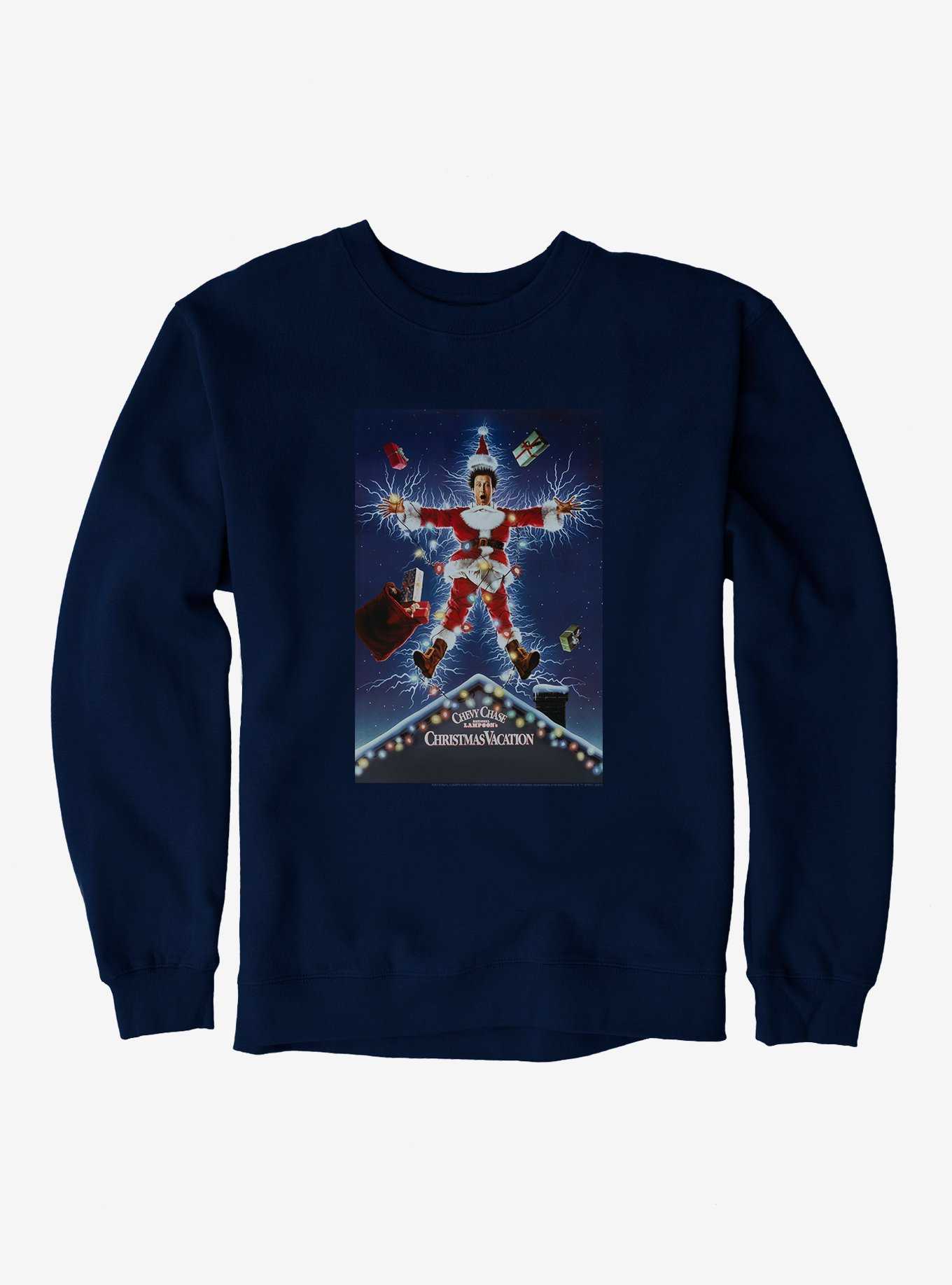 Christmas Vacation Movie Poster Sweatshirt, , hi-res