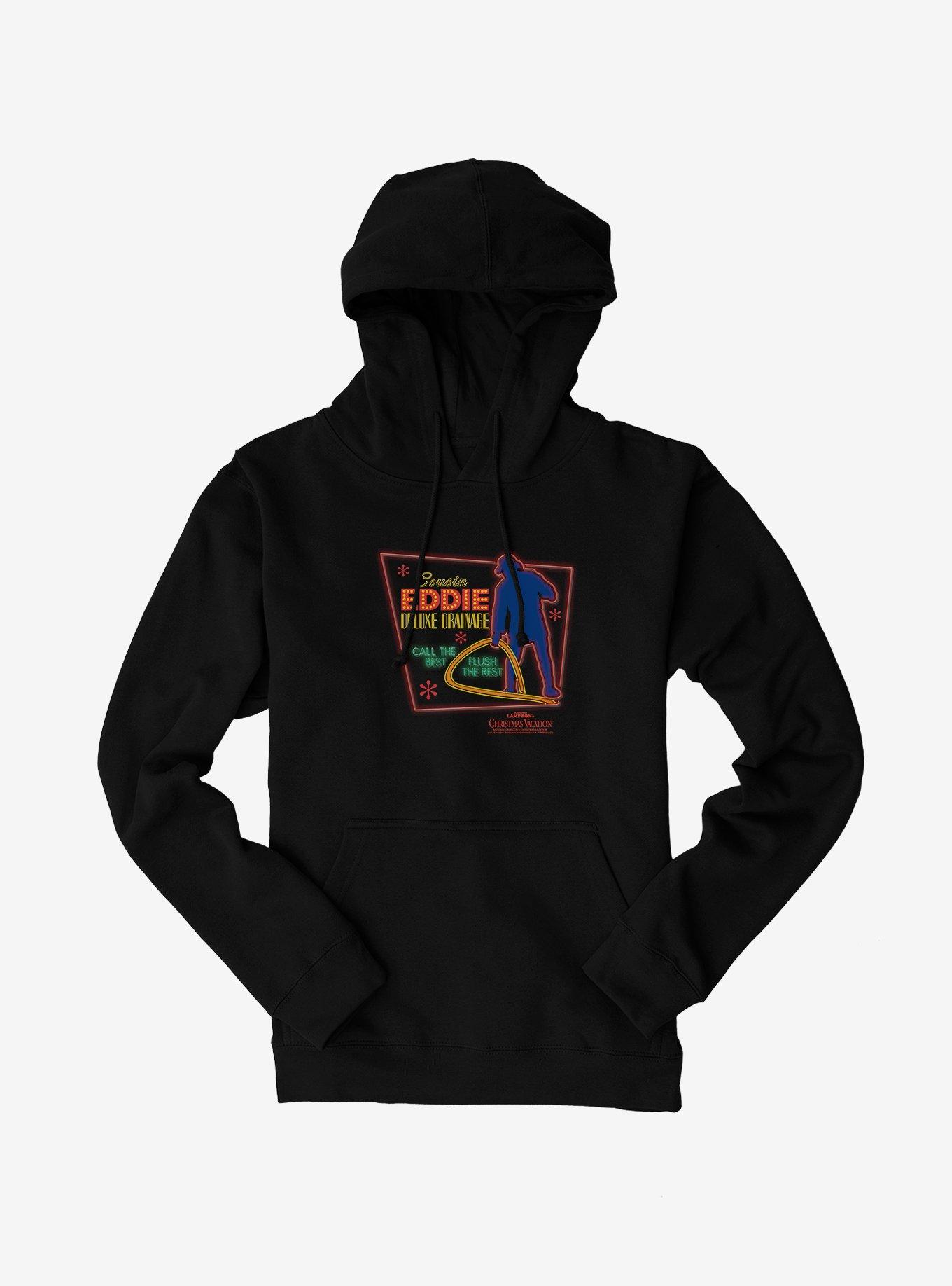 Christmas Vacation Cousin Eddie Hoodie, BLACK, hi-res