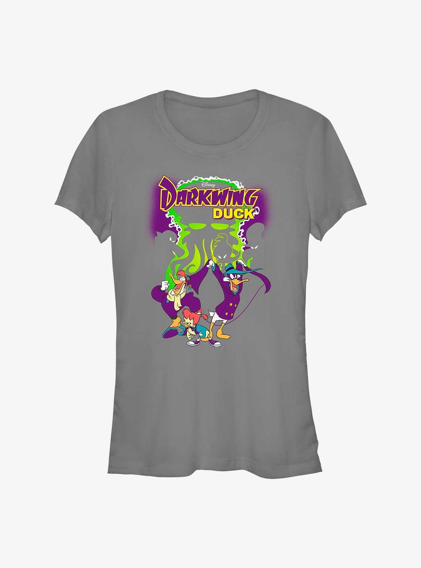 Disney Darkwing Duck Dangerous Girls T-Shirt, CHARCOAL, hi-res