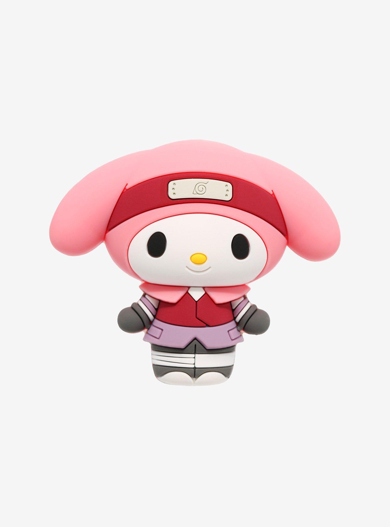 Naruto Shippuden X Hello Kitty And Friends My Melody Sakura Figural Magnet, , hi-res