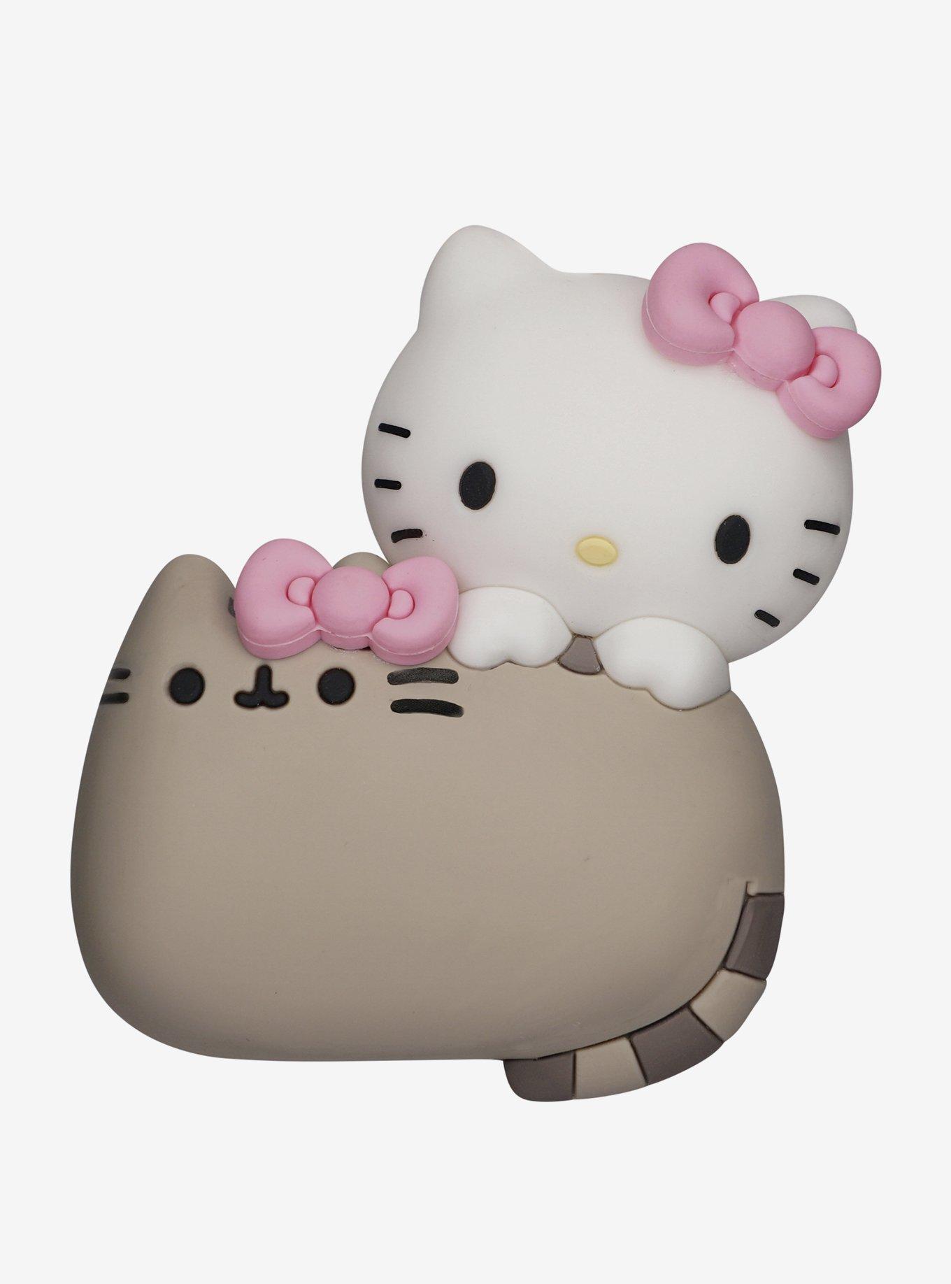 Hello Kitty X Pusheen Sitting Figural Magnet, , hi-res
