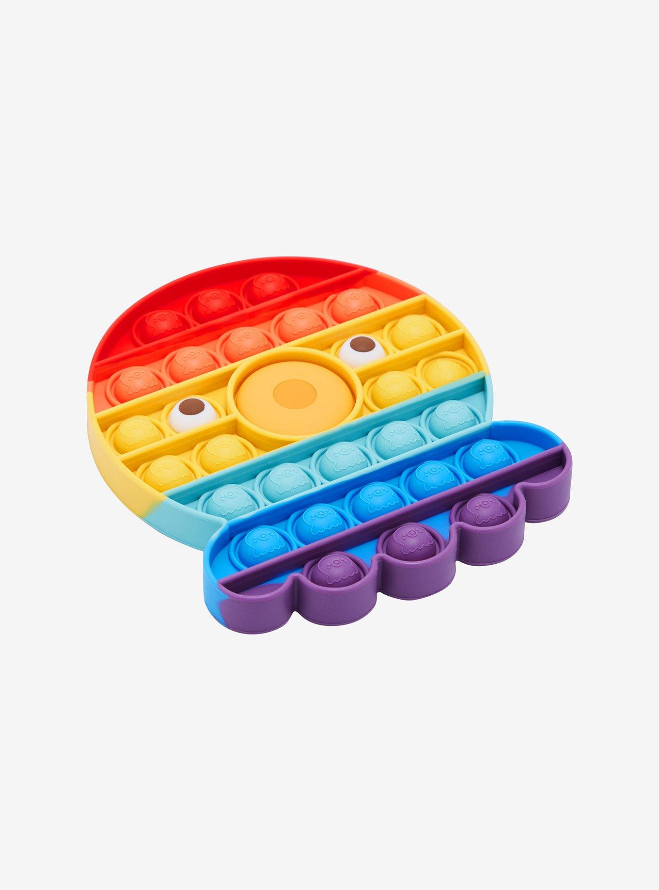 Rainbow Octopus Fidget Pop, , hi-res