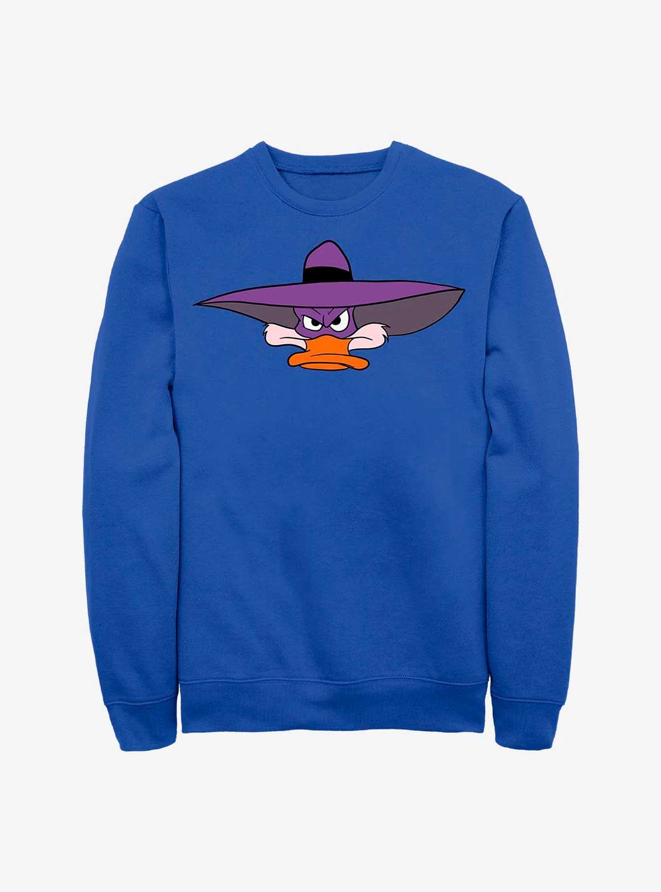 Disney Darkwing Duck Darkwing Bighead Sweatshirt, , hi-res