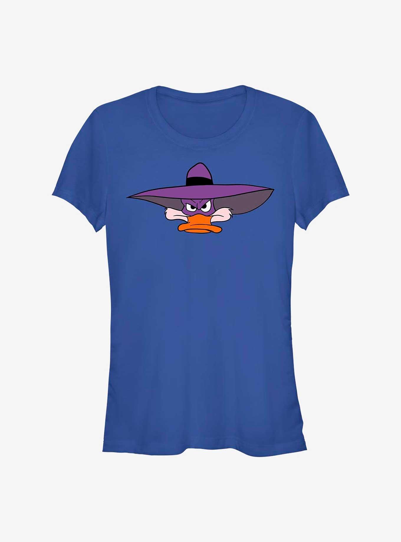 Disney Darkwing Duck Darkwing Bighead Girls T-Shirt