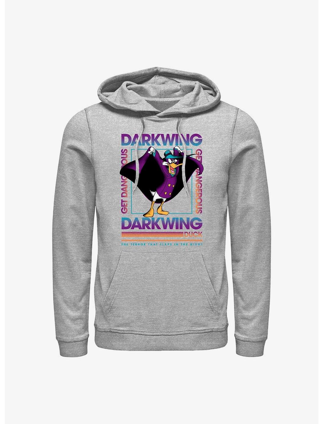 Disney Darkwing Duck Darkwing Box Hoodie, ATH HTR, hi-res