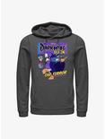 Disney Darkwing Duck Darkwing Comic Hoodie, CHAR HTR, hi-res