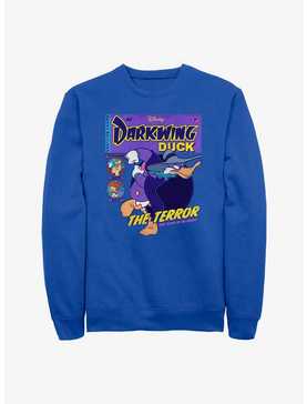 Disney Darkwing Duck Darkwing Comic Sweatshirt, , hi-res