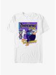 Disney Darkwing Duck Darkwing Comic T-Shirt, WHITE, hi-res