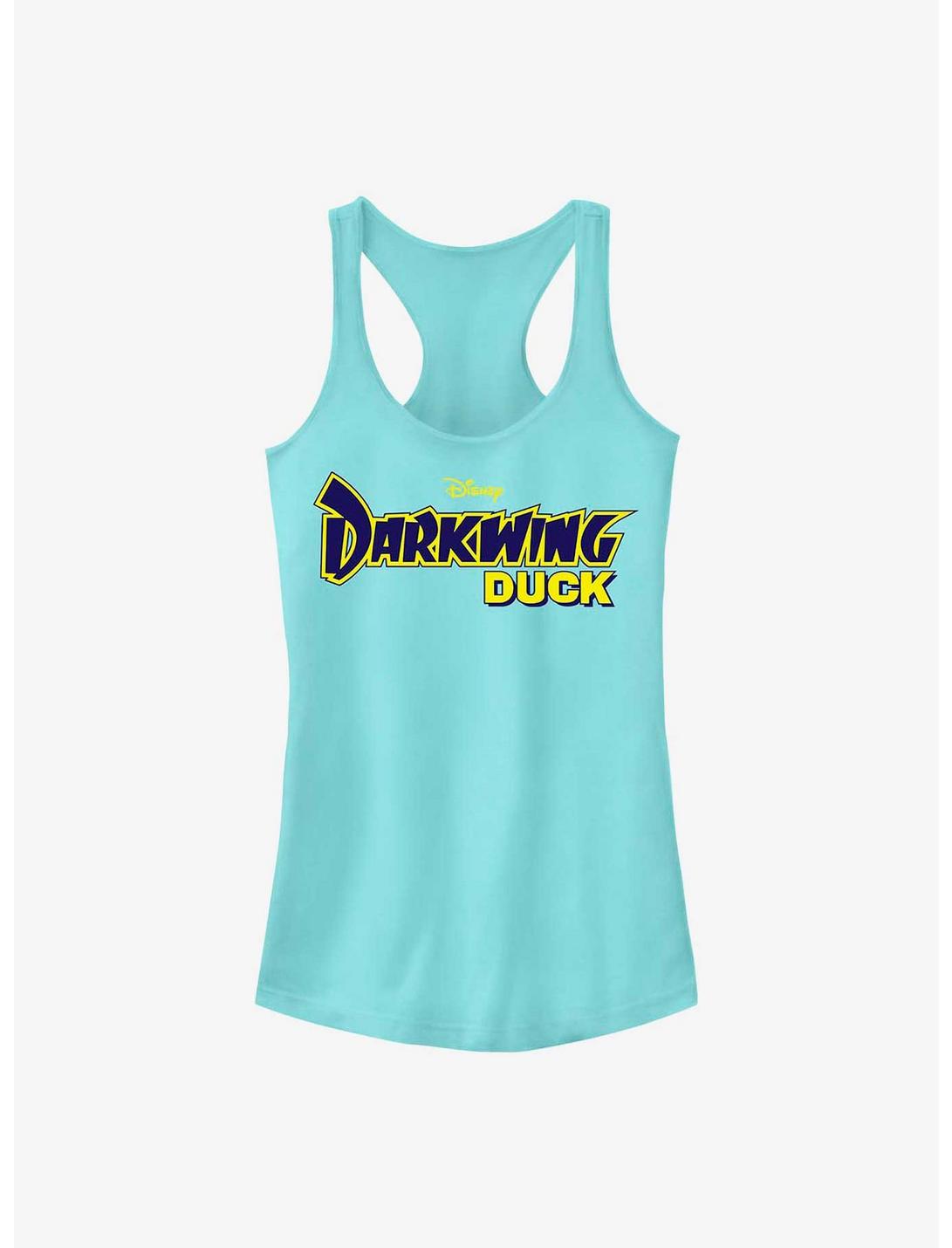 Disney Darkwing Duck Darkwing Logo Girls Tank, CANCUN, hi-res