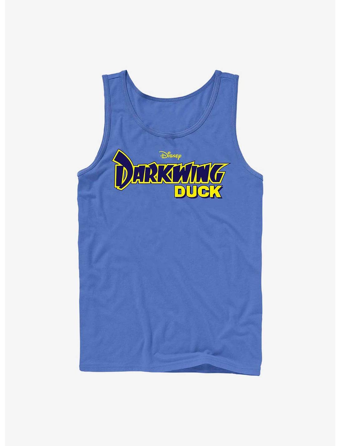 Disney Darkwing Duck Darkwing Logo Tank, ROYAL, hi-res