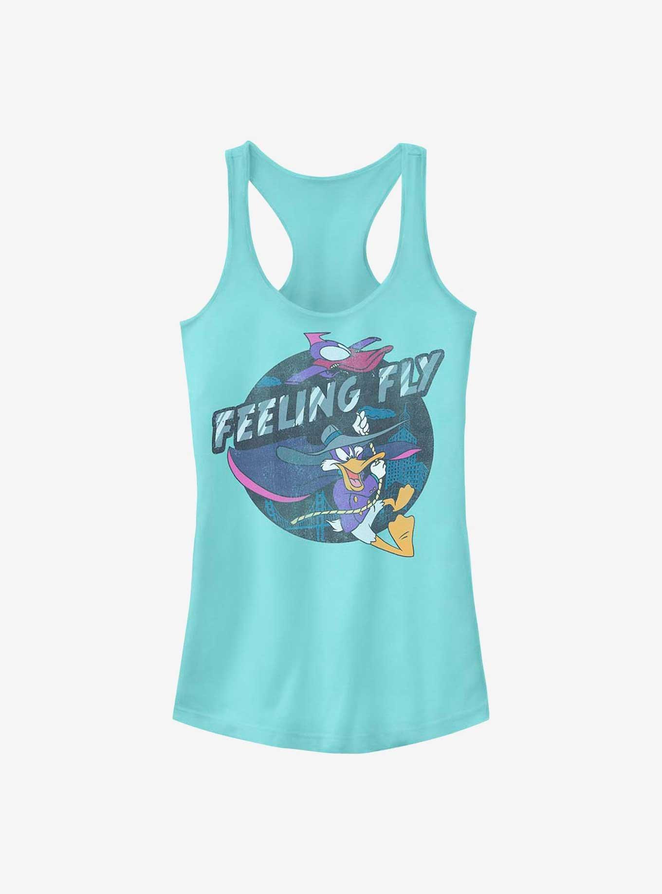 Disney Darkwing Duck Darwing Fly Girls Tank, CANCUN, hi-res