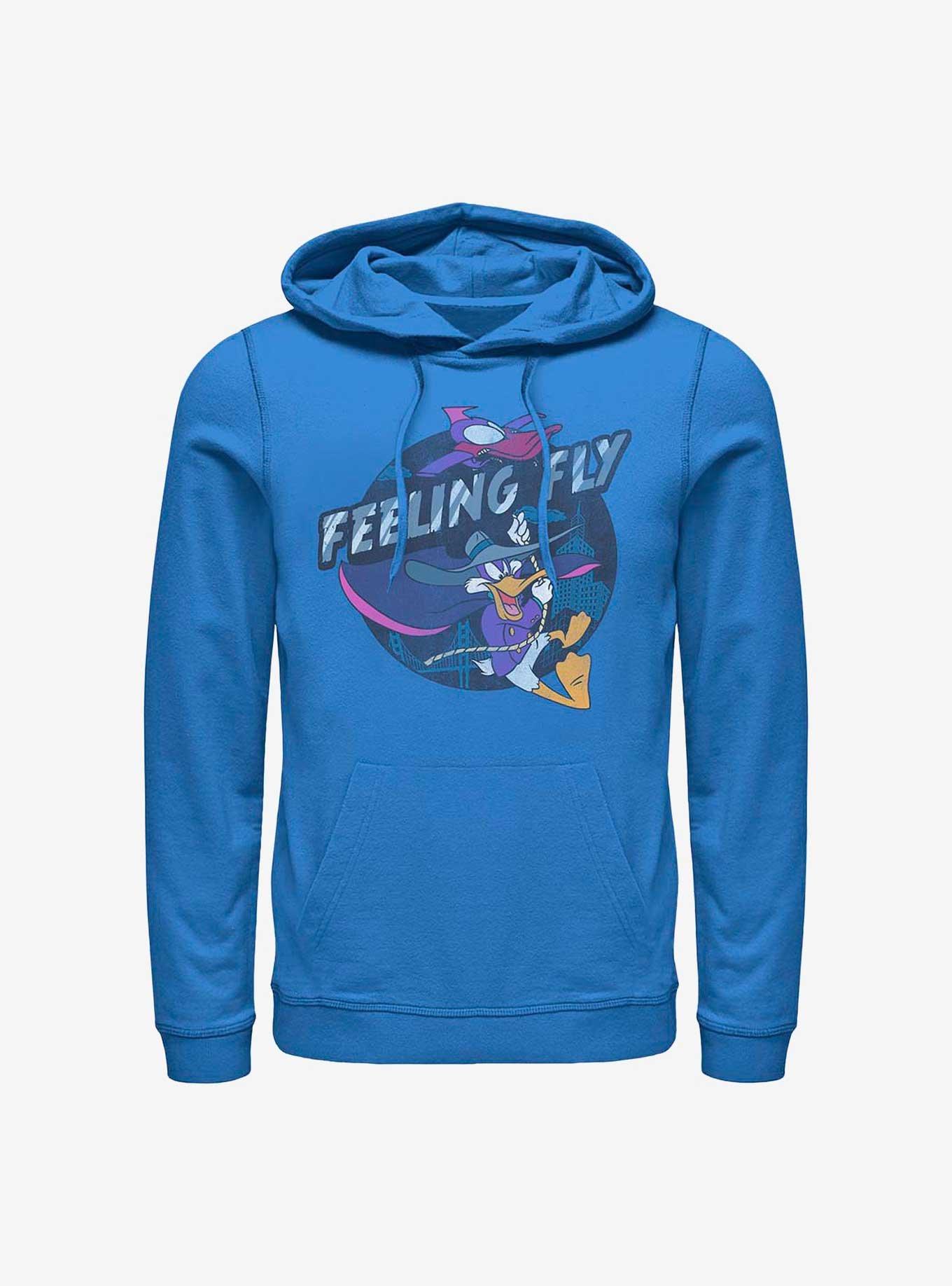 Disney Darkwing Duck Darwing Fly Hoodie, ROYAL, hi-res