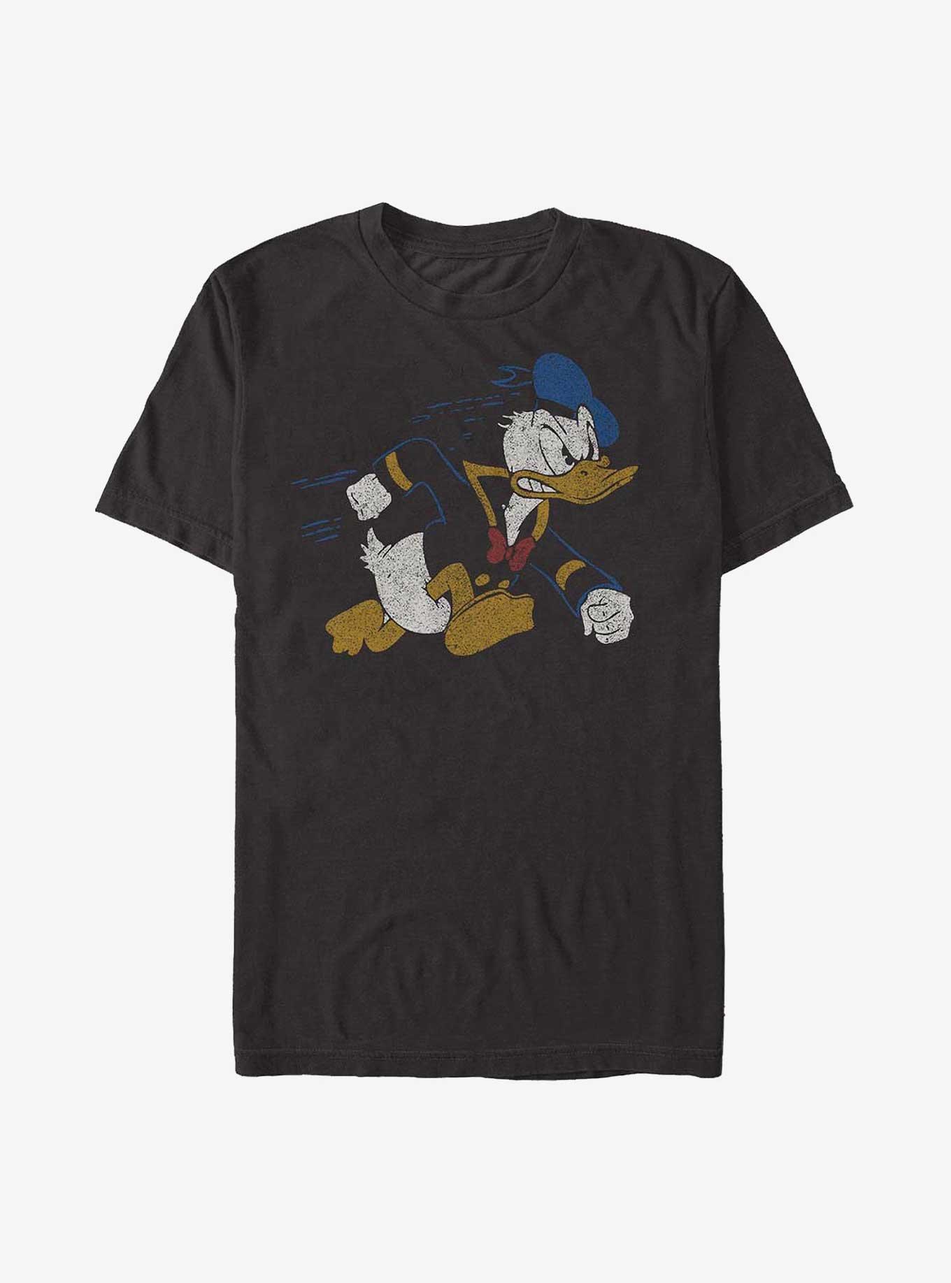 Disney Ducktales Dashing Donald T-Shirt, BLACK, hi-res