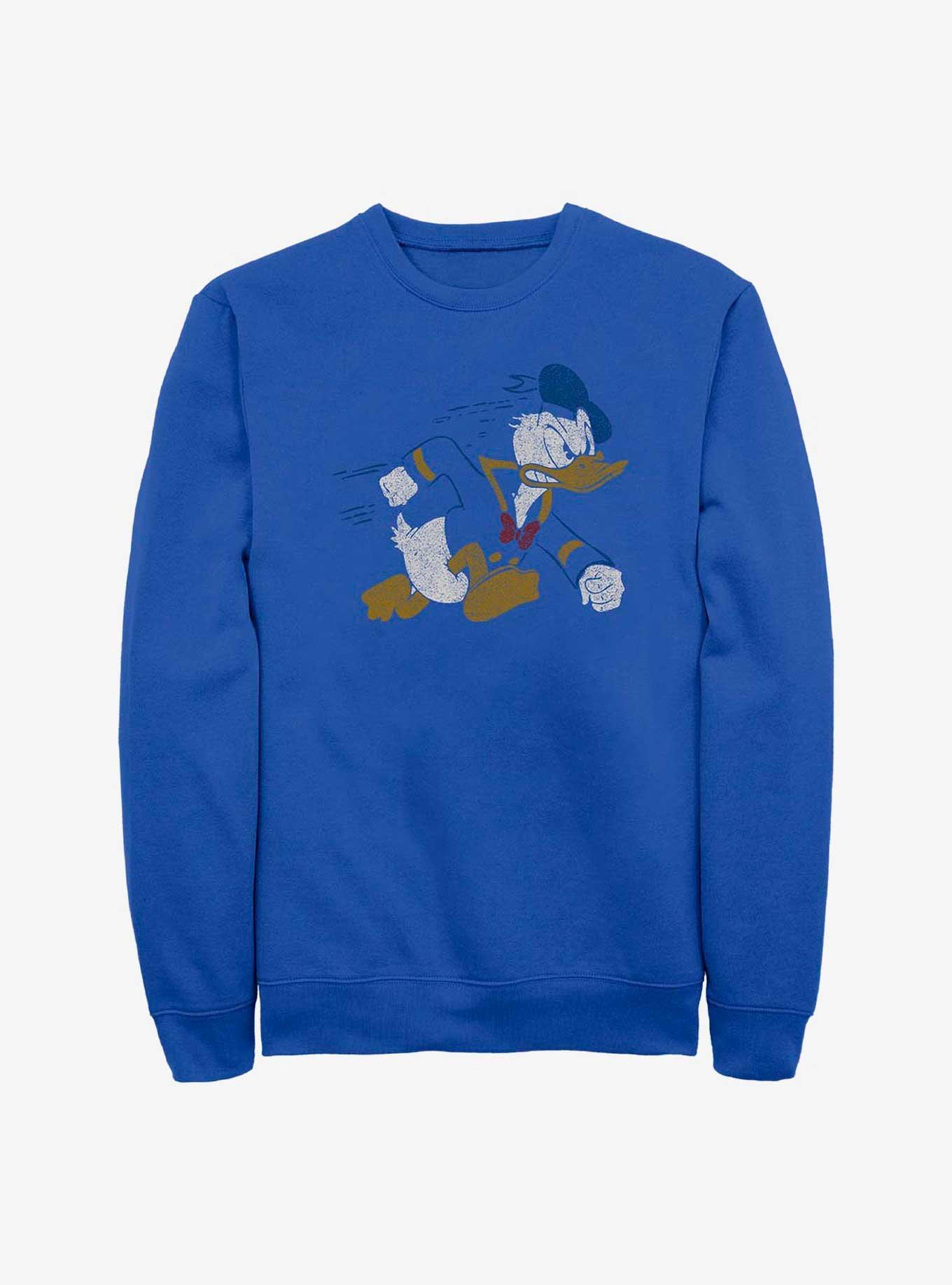 Disney Ducktales Dashing Donald Sweatshirt, ROYAL, hi-res