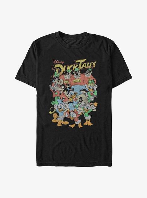 Disney Ducktales Ducktales Crew T-Shirt - BLACK | Hot Topic