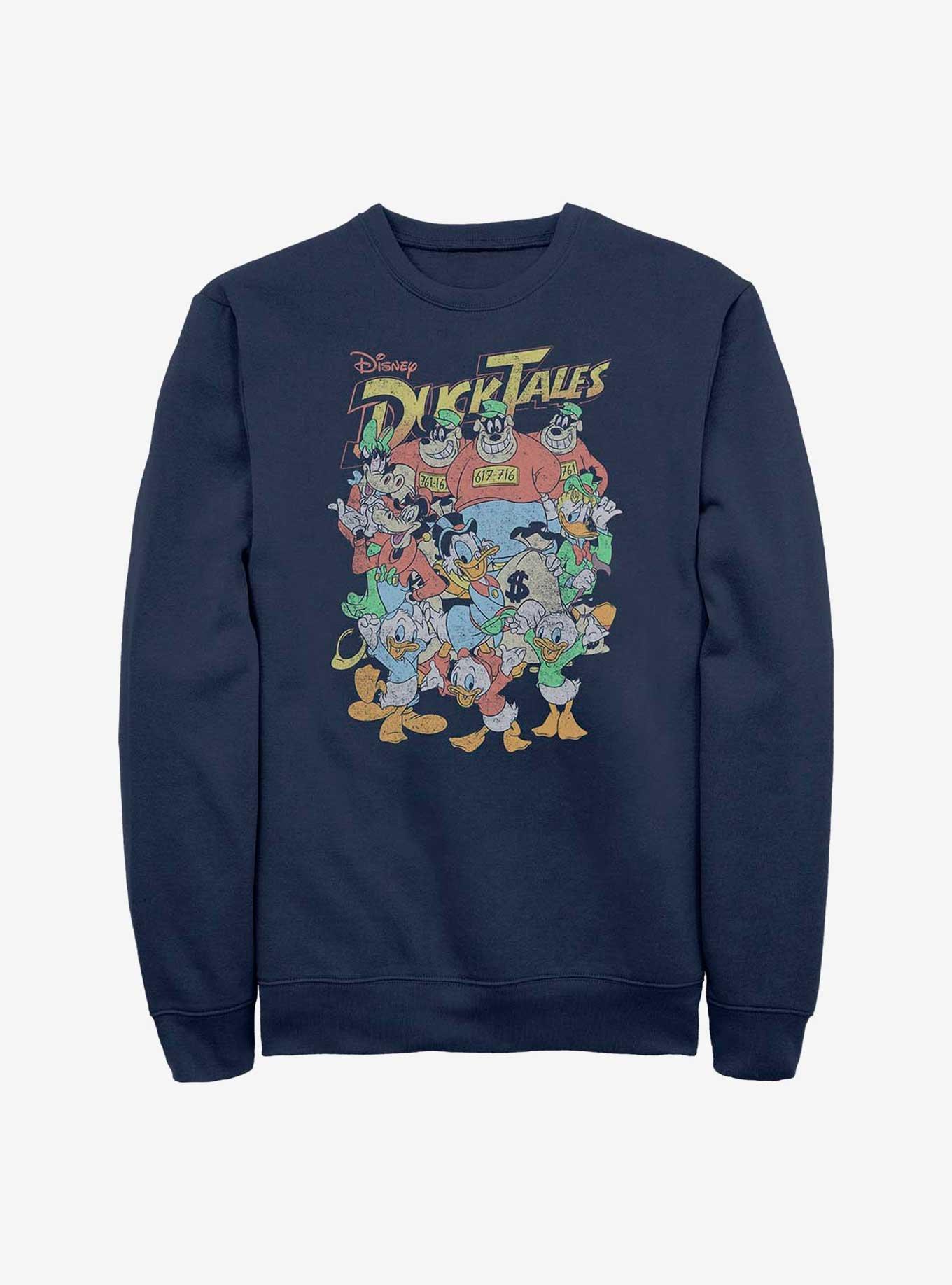 Disney Ducktales Ducktales Crew Sweatshirt, NAVY, hi-res