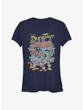 Disney Ducktales Ducktales Crew Girls T-Shirt, NAVY, hi-res