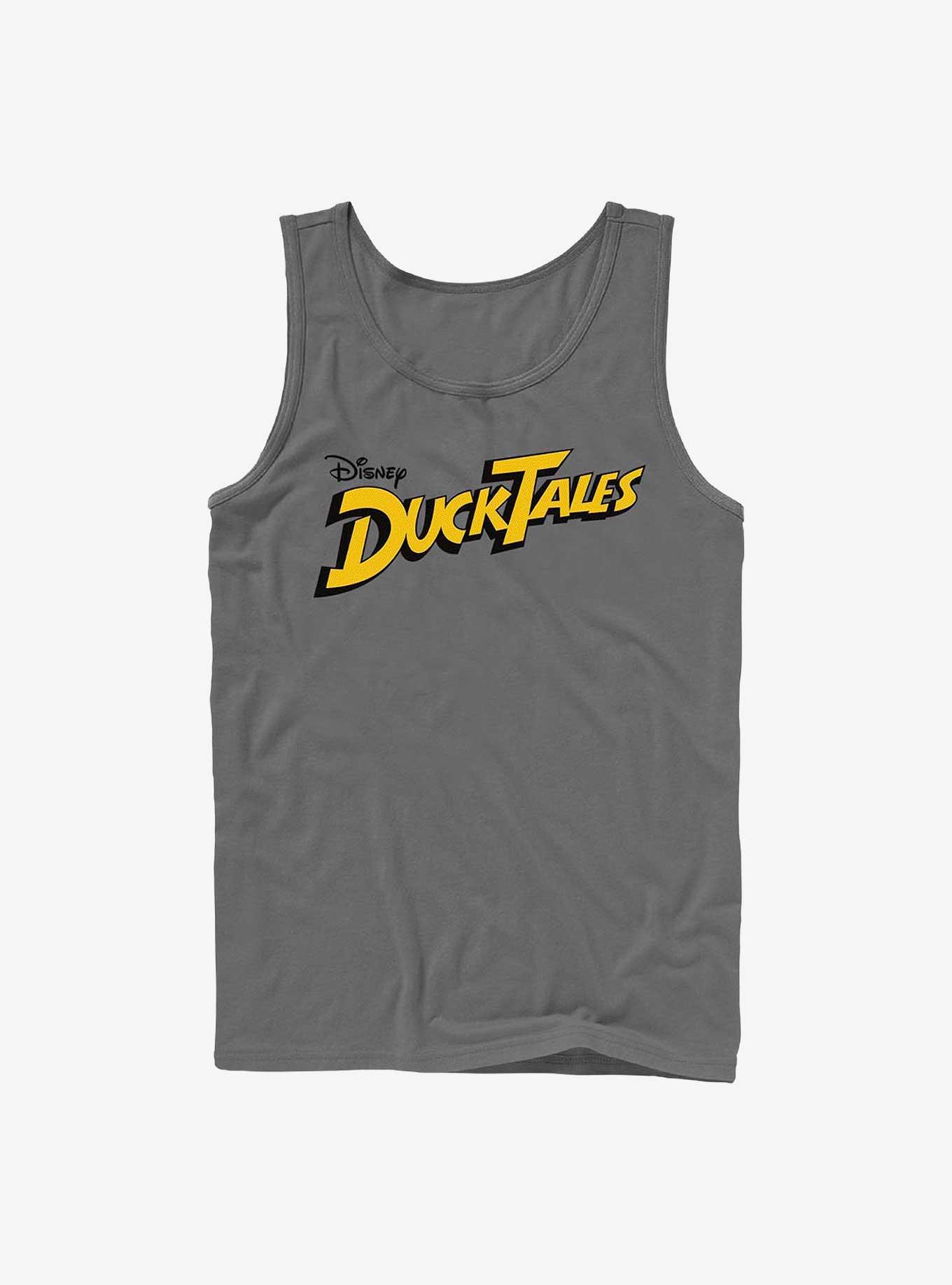 Disney Ducktales Ducktales Logo Tank, CHARCOAL, hi-res